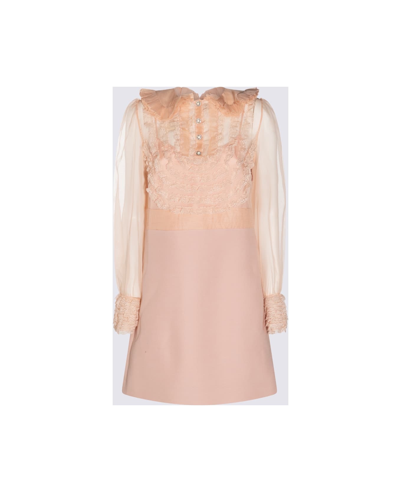 Pink Silk Dress - 2