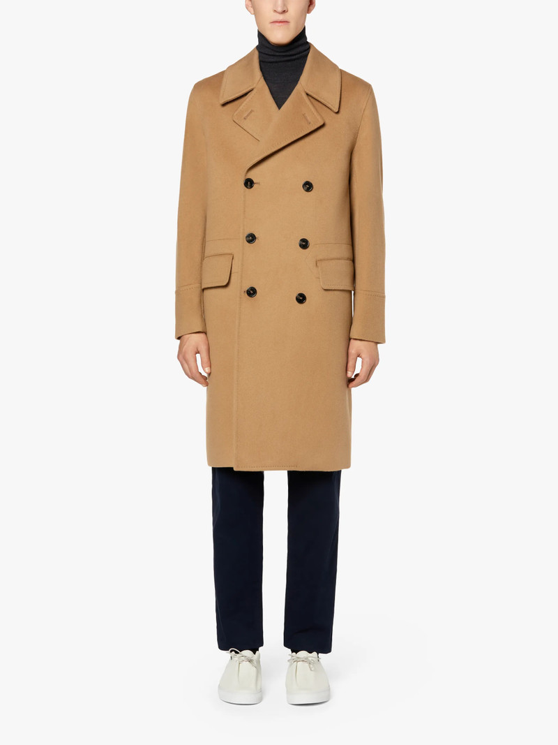 Mackintosh REDFORD BEIGE WOOL & CASHMERE DOUBLE BREASTED COAT | GM-1101 outlook