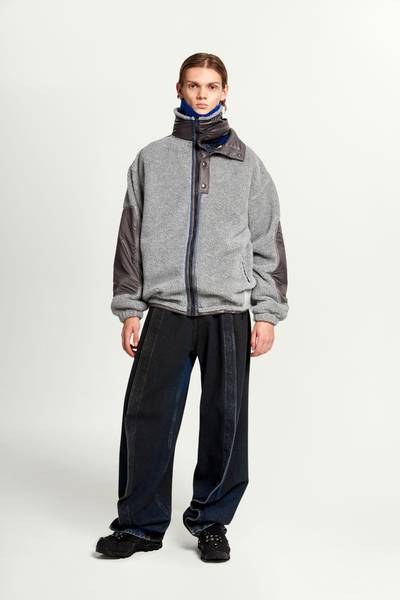 Y/Project Double Collar Fleece Jacket outlook