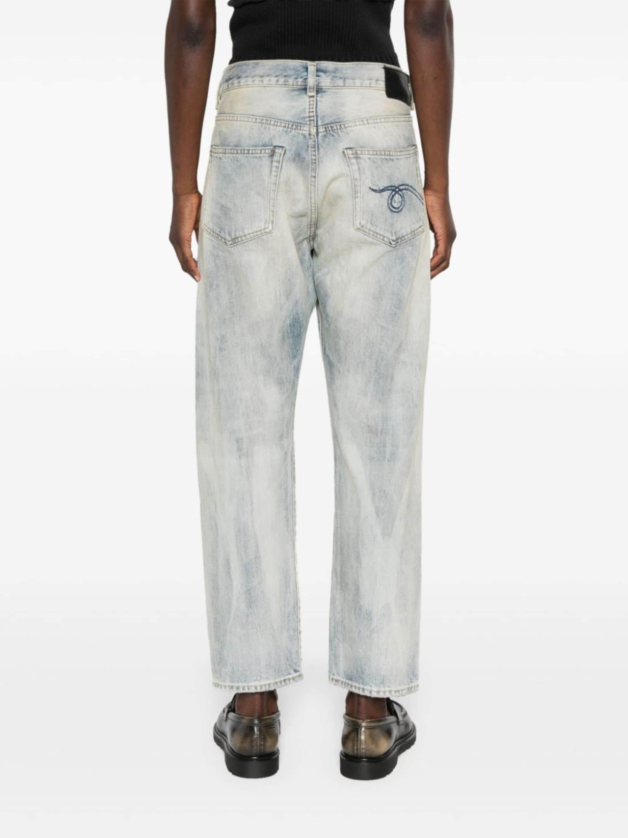 Crossover mis-rise tapered jeans - 4