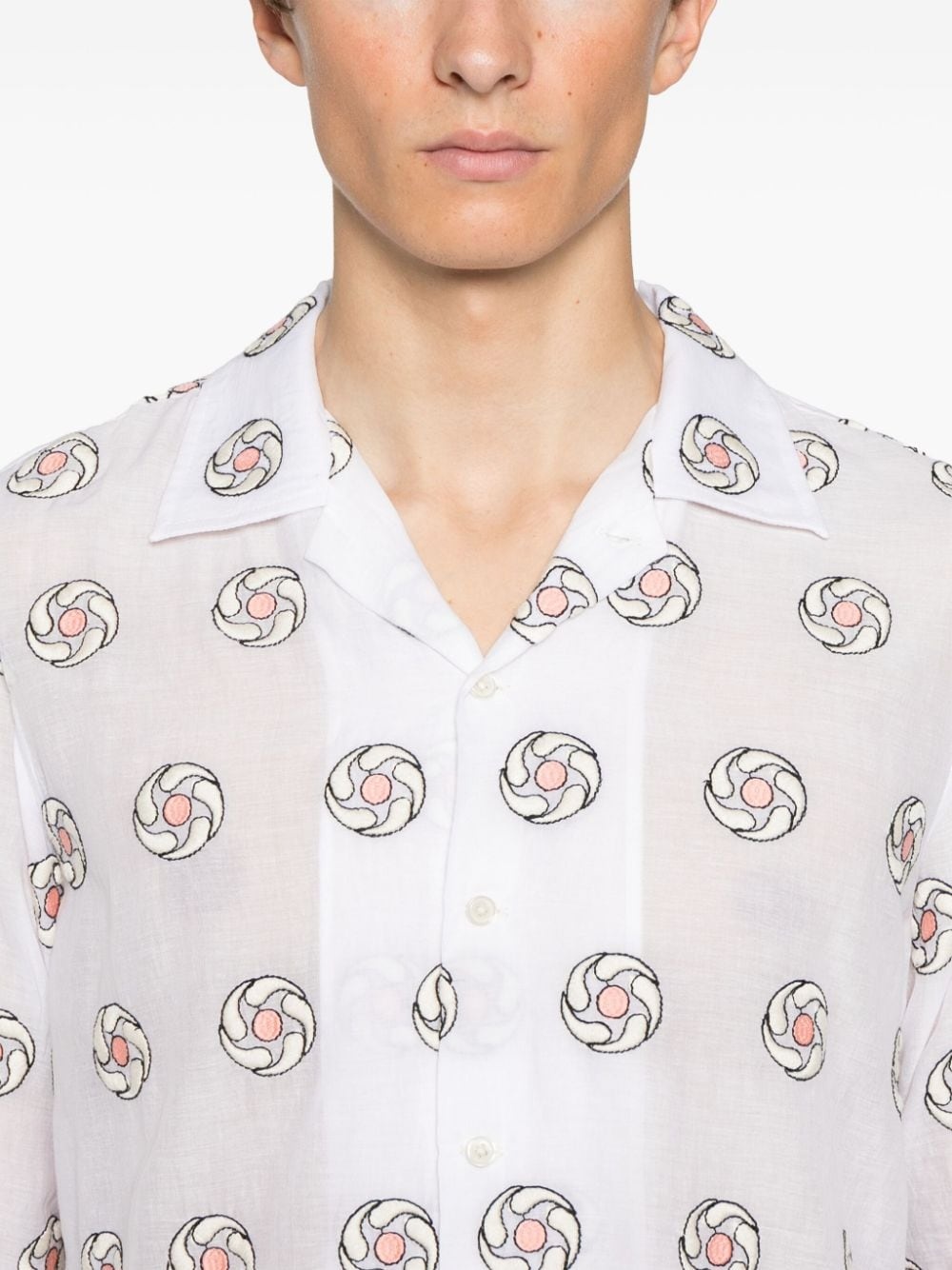 Floral Aperture shirt - 5