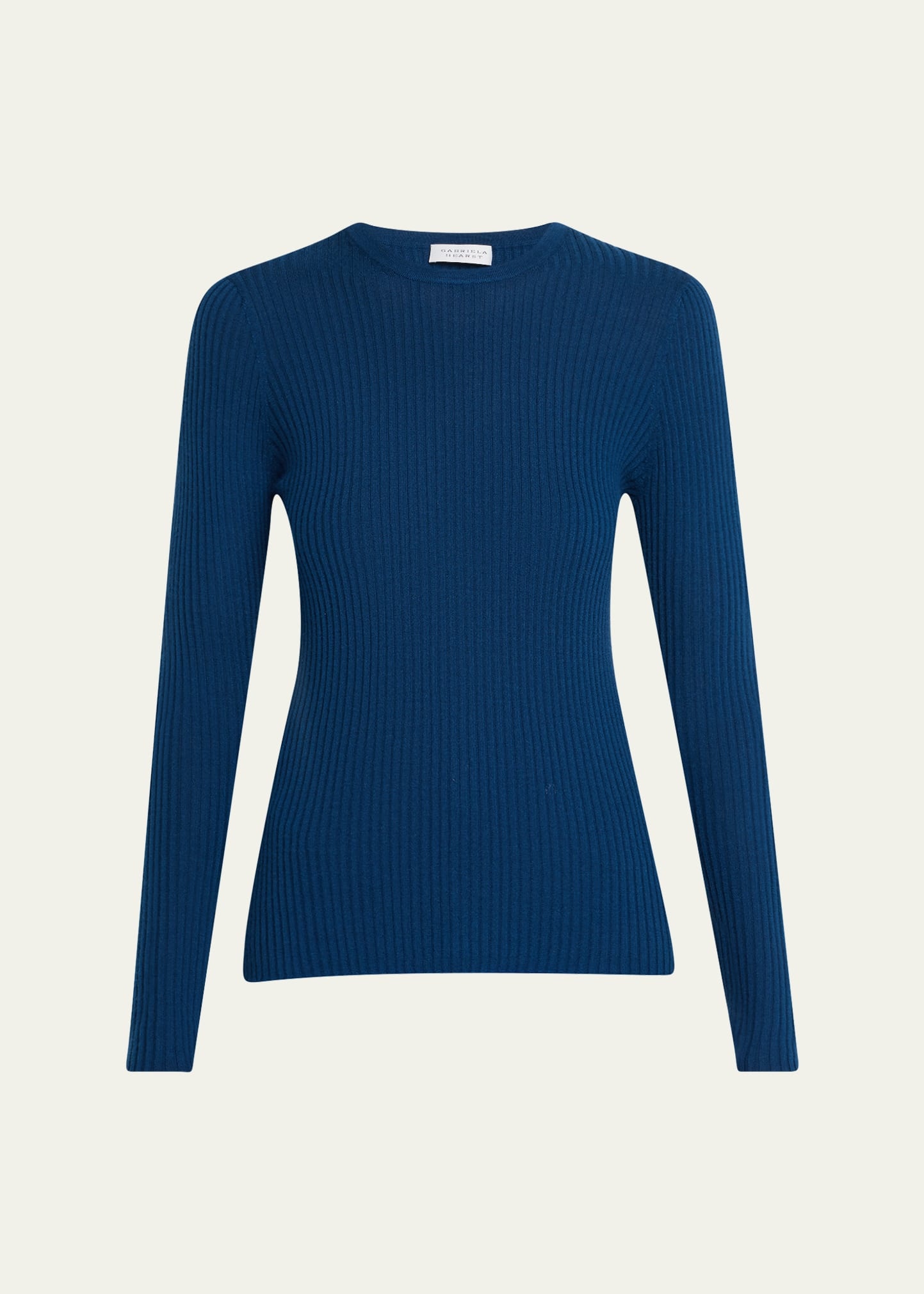 Browning Long-Sleeve Cashmere-Silk Top - 1