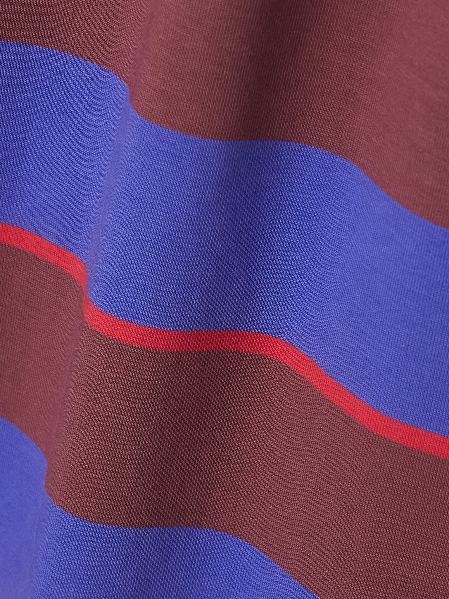 Gavin striped cotton-blend jersey polo shirt Multi - 5