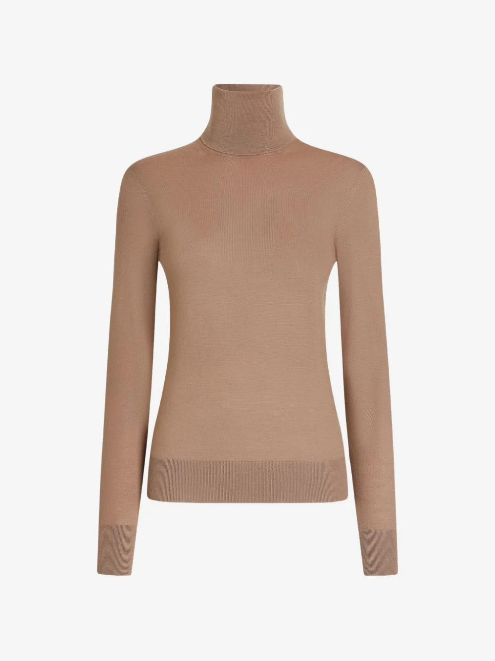 cashmere turtleneck pullover - 1