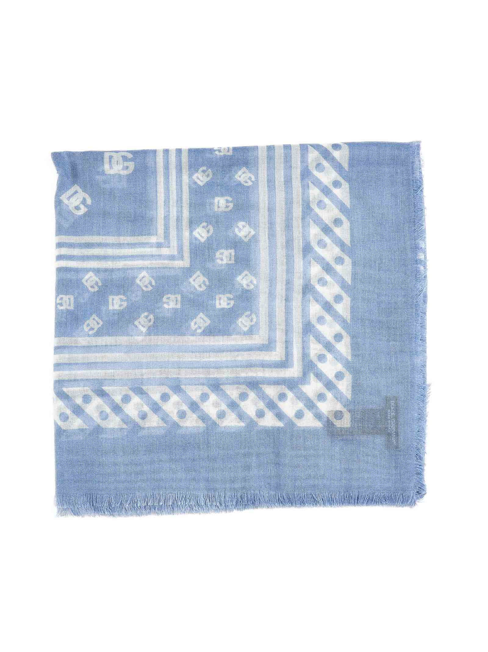 Dolce & Gabbana Women Dg Cashmere And Silk Scarf - 1