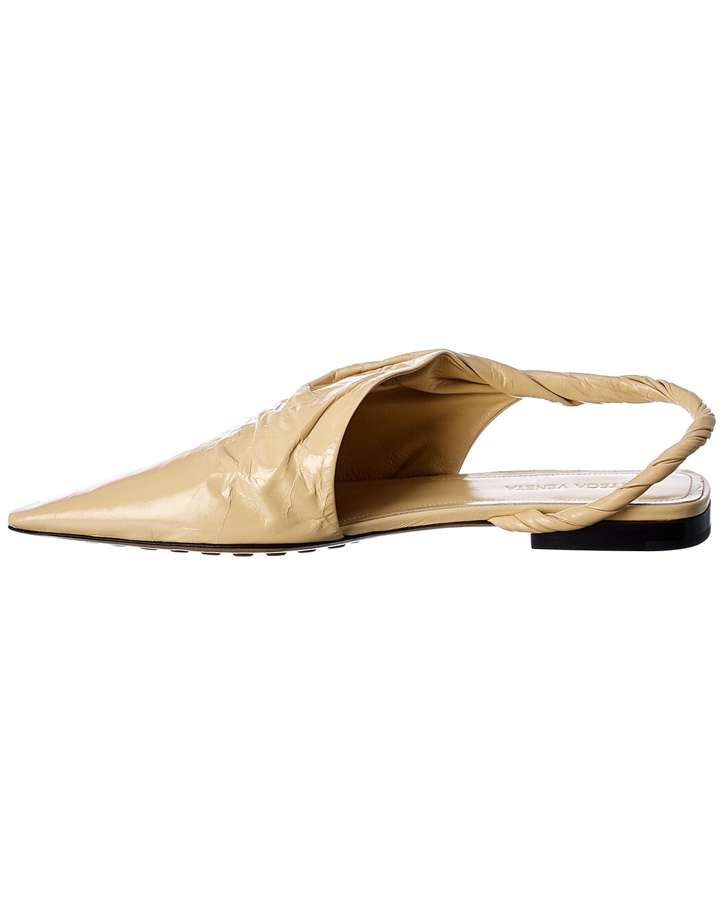 Bottega Veneta Leather Slingback Flat - 2