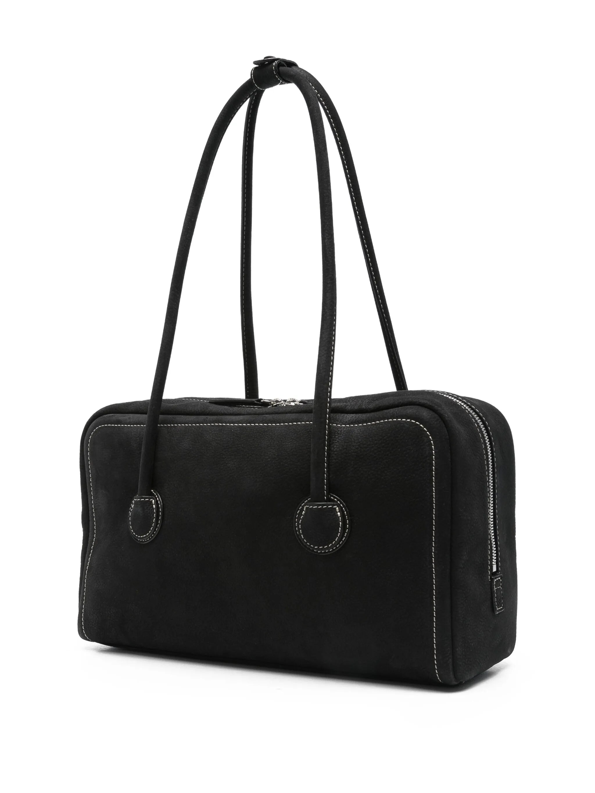 Margesherwood Top-handle Calf-suede Shoulder Bag - 5