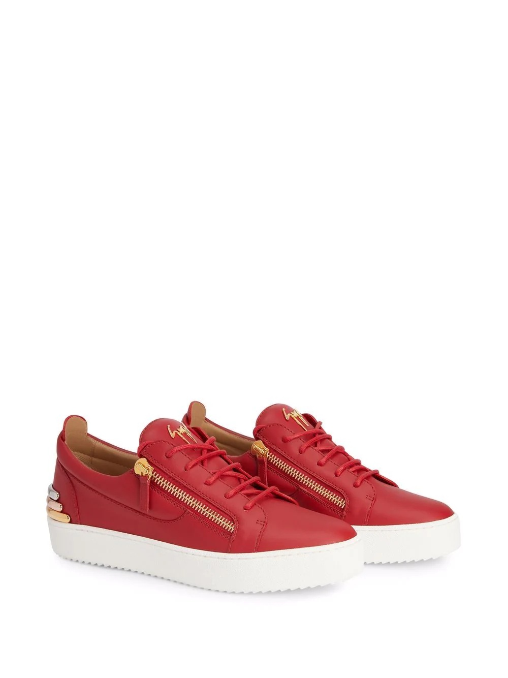 Frankie zip-detail sneakers - 2