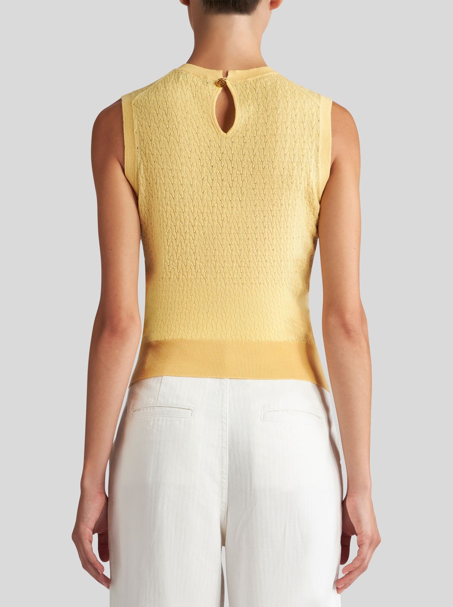 WOOL VEST TOP - 5