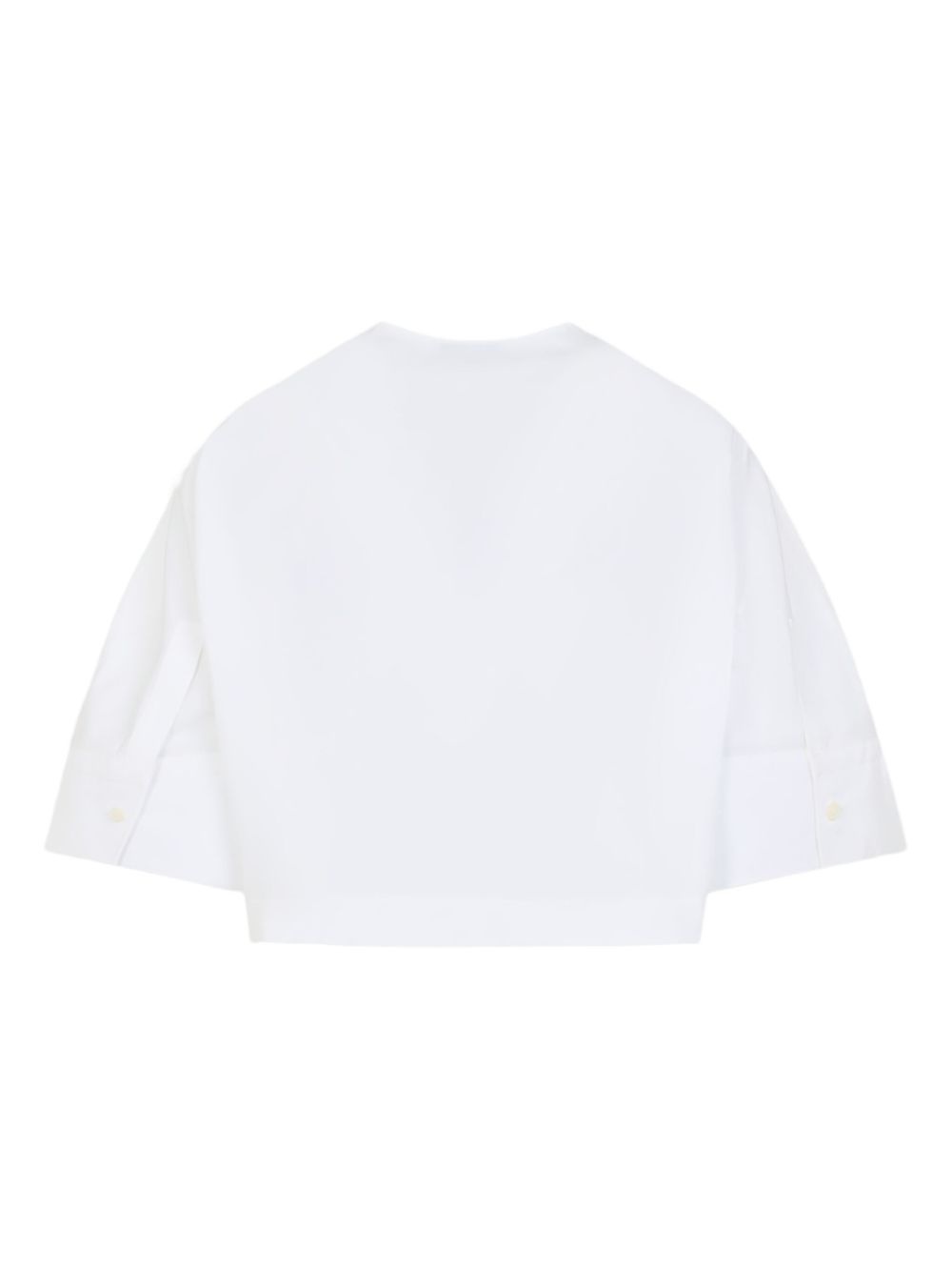 embroidered crop top - 2