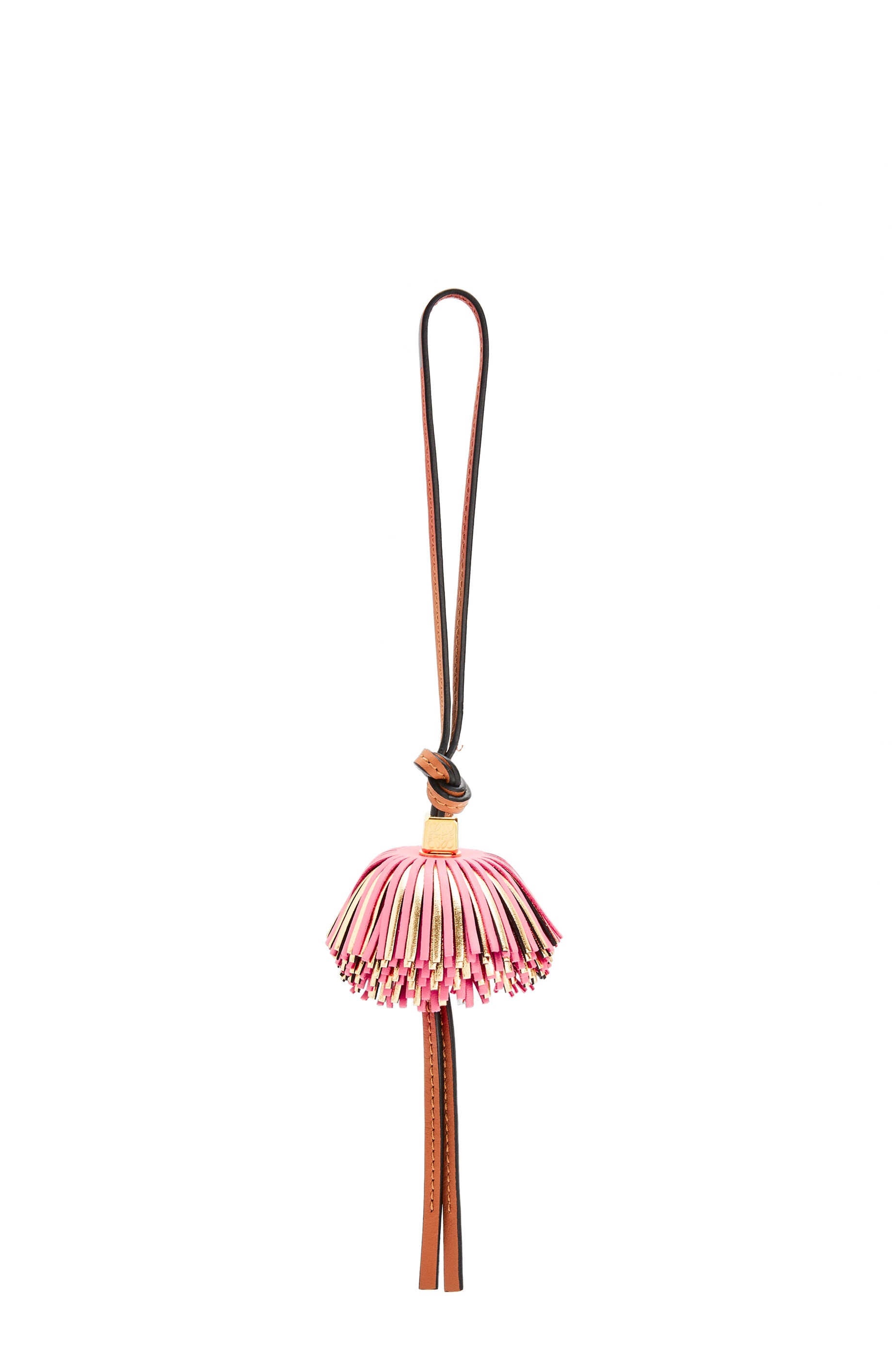 Bell Tassel charm in calfskin - 1