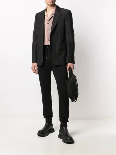 Alexander McQueen single-breasted blazer jacket outlook