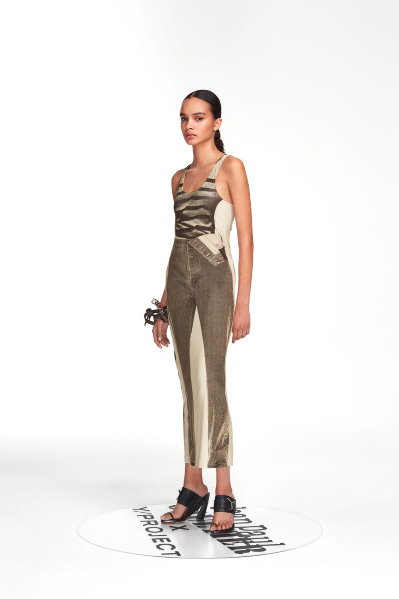 Trompe L'Oeil Mariniere Maxi Dress 4