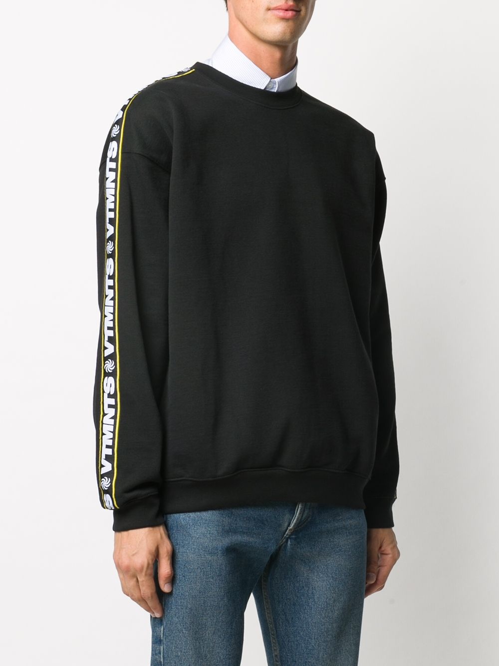 logo sleeve sweatshirt - 4