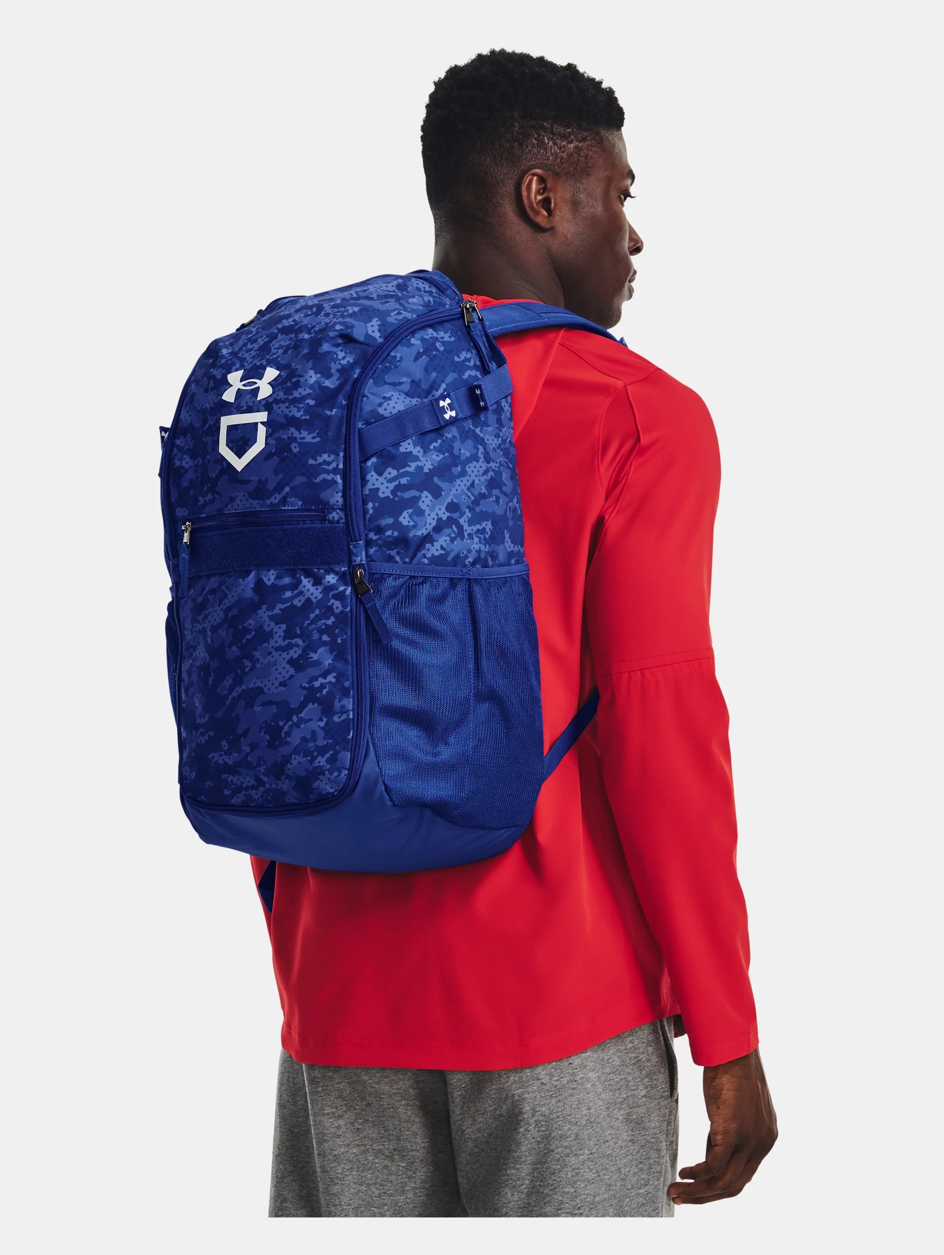 Under Armour UA Utility Baseball Print Backpack REVERSIBLE