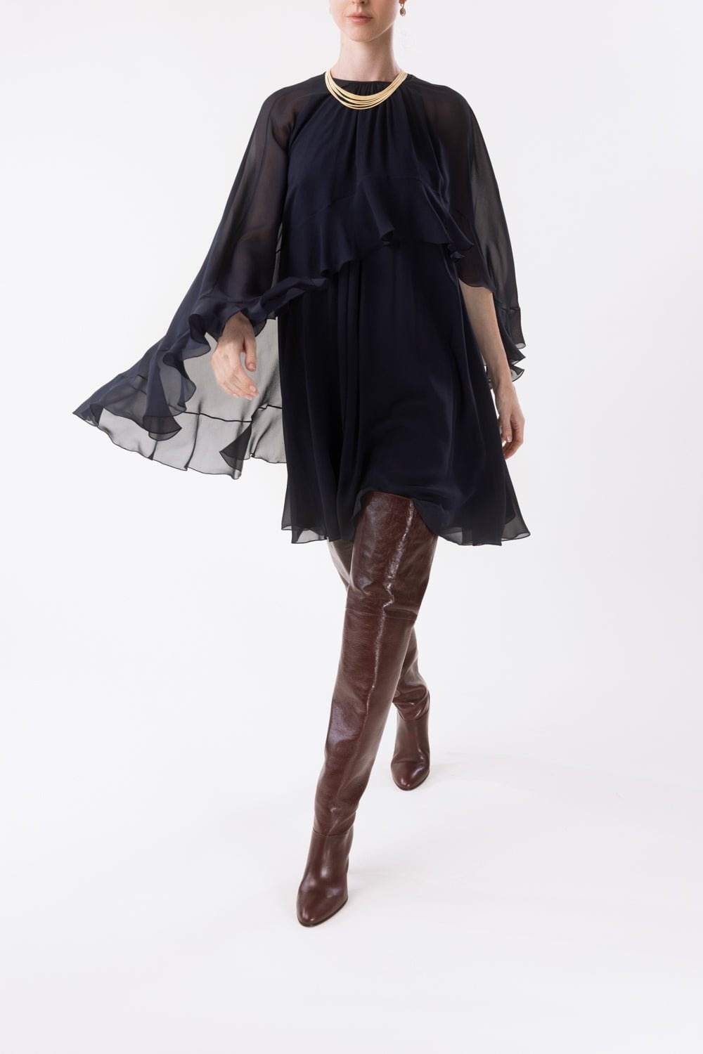 Mini Cape Dress - 2