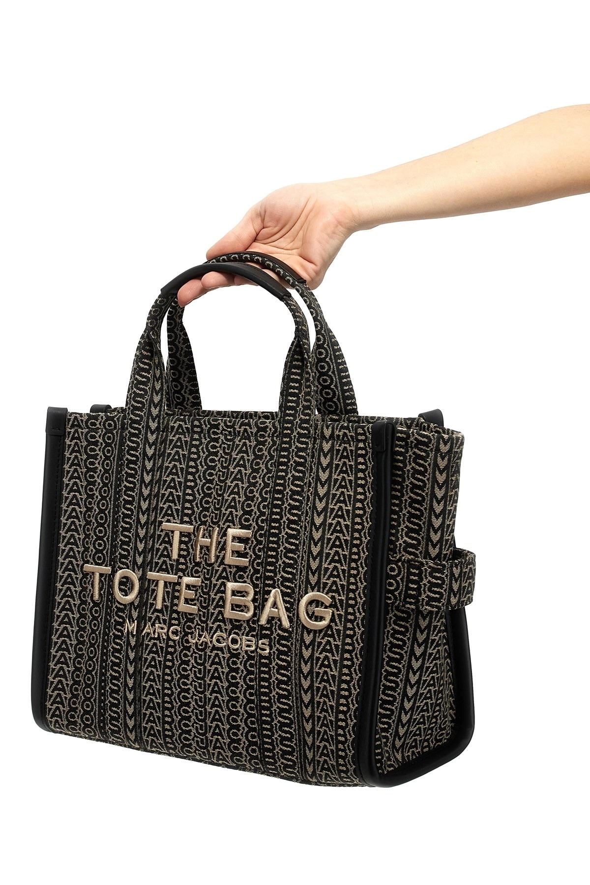 'The Monogram Jacquard Medium Tote' shopping bag - 2