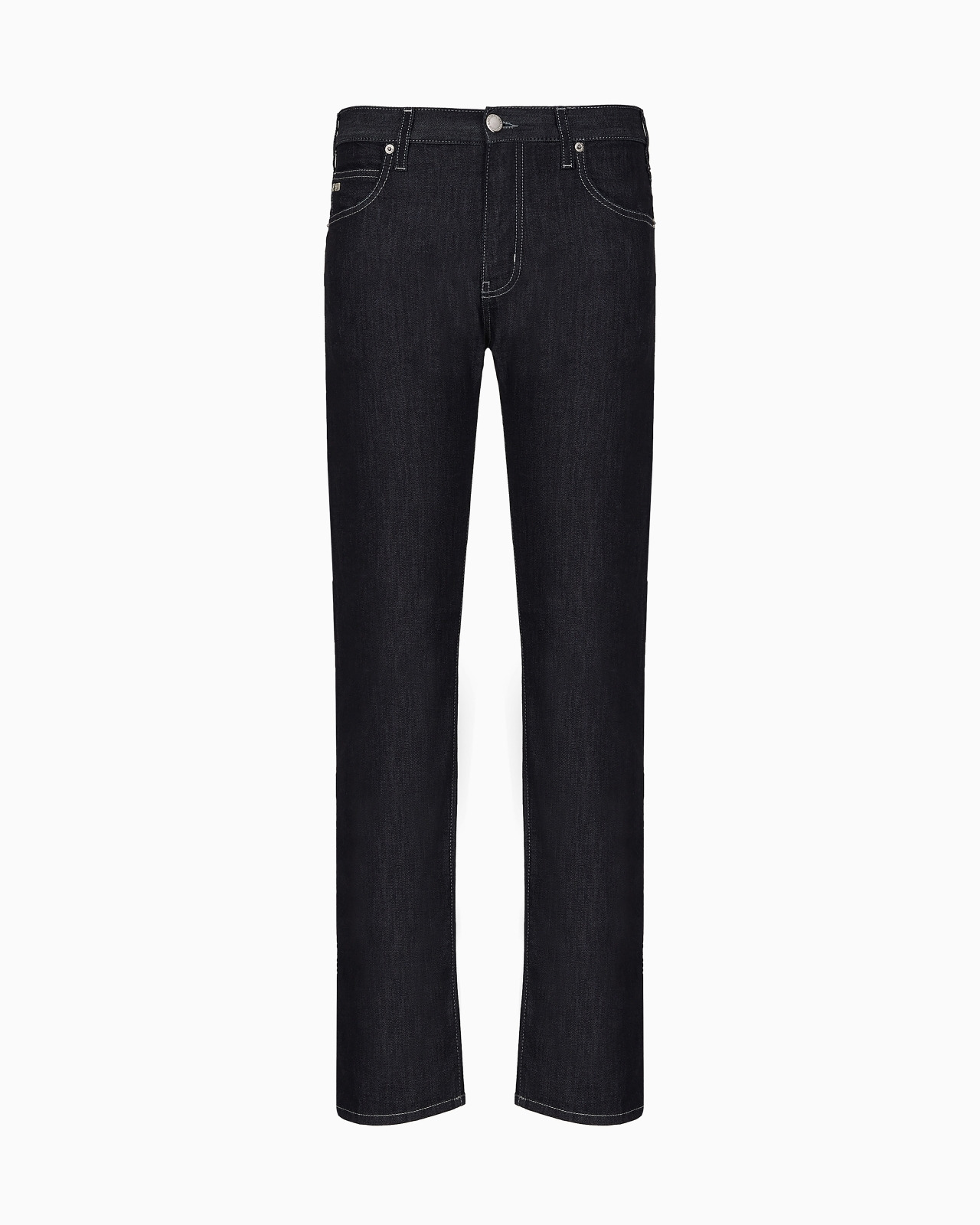 J45 Regular-fit, worn-wash 8 oz denim jeans - 1