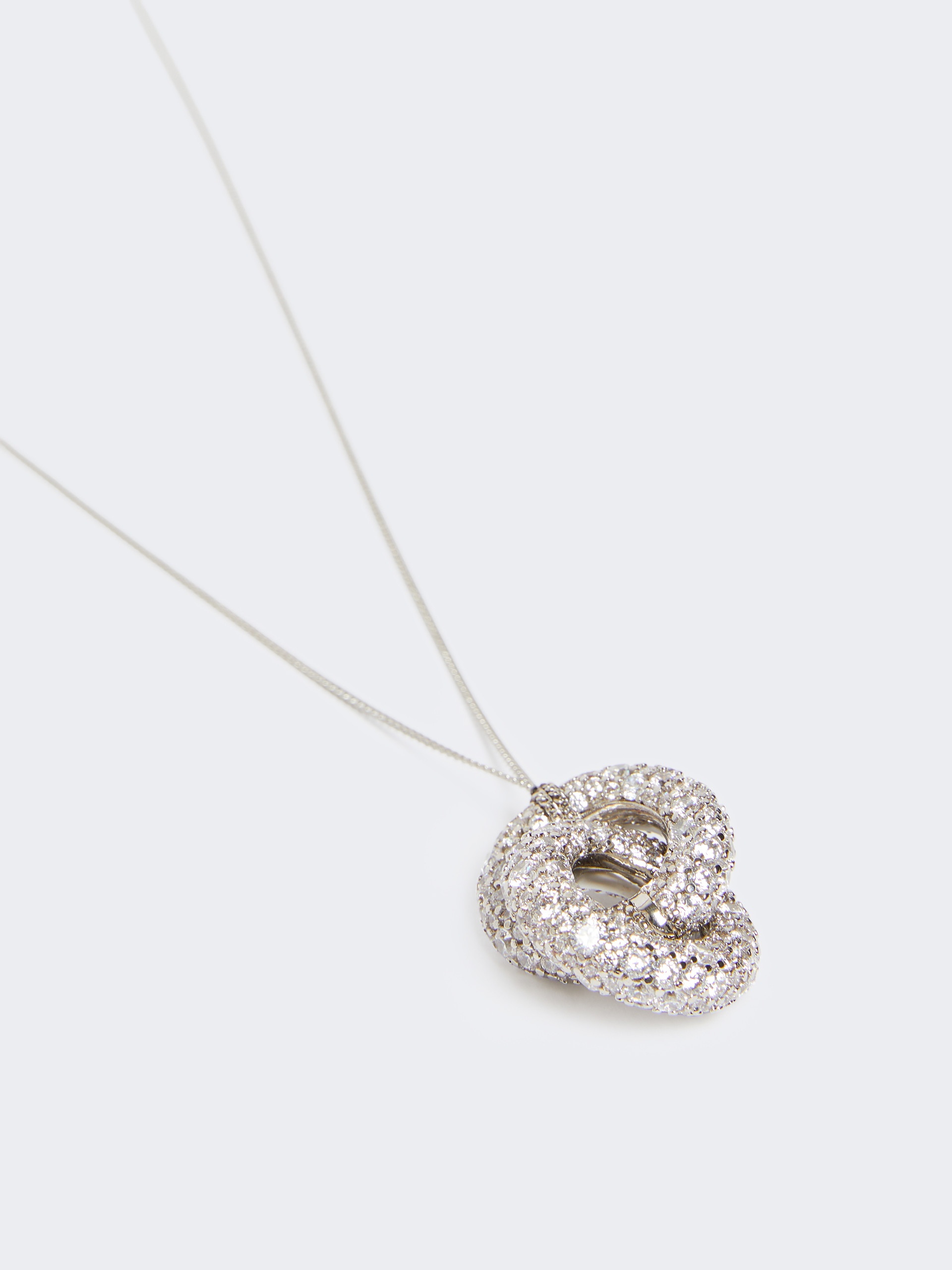 MMBOLDNECK Necklace with rhinestone pendant - 2