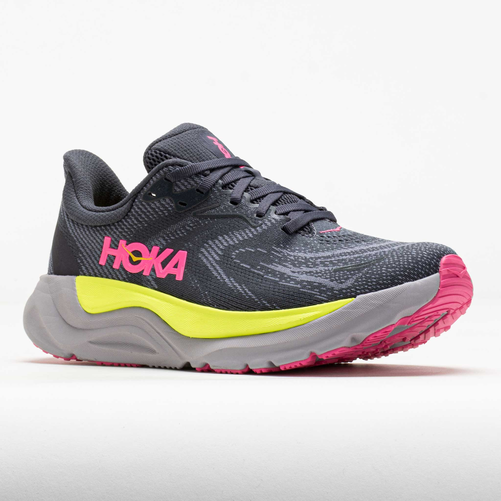 HOKA Arahi 8 Women's Charcoal Grey/Grey Skies - 5