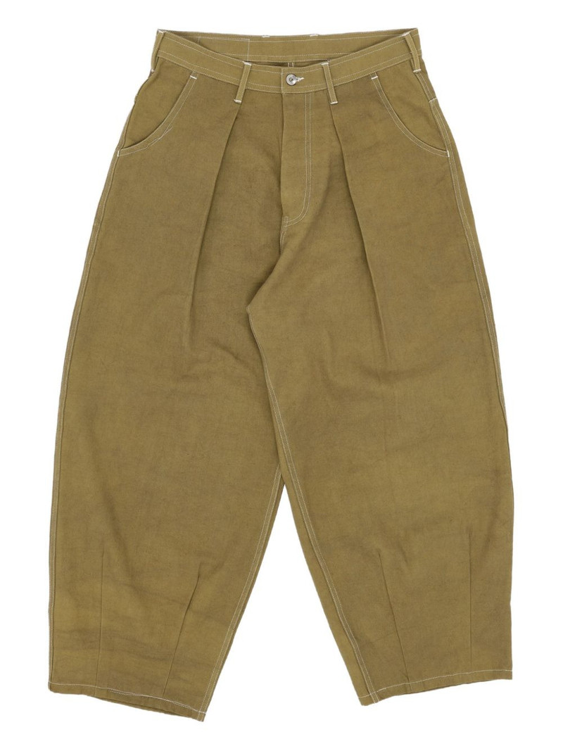 pleated pocket trousers 1
