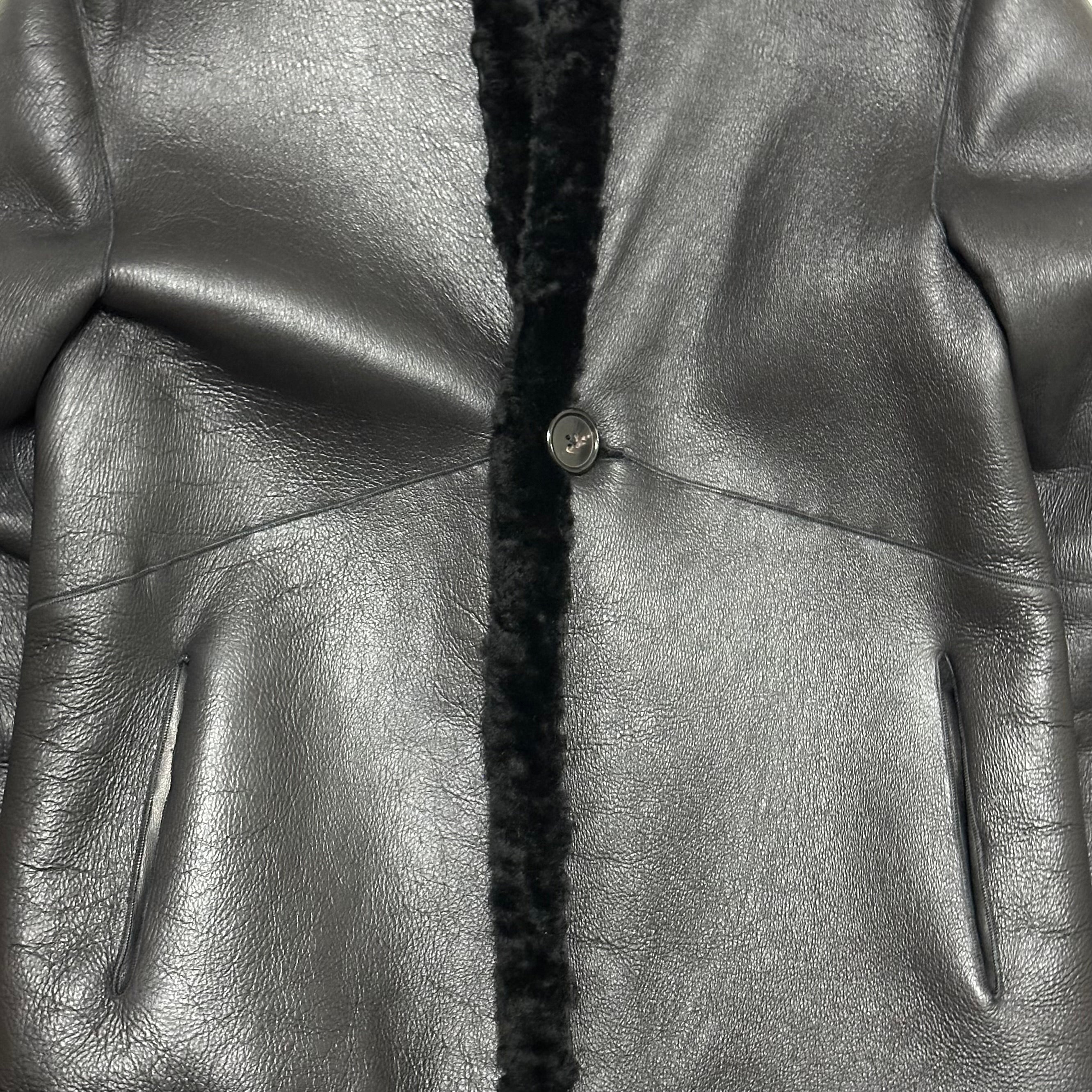 JIL SANDER Pre Fall 2019 Boa Leather Jacket - 4