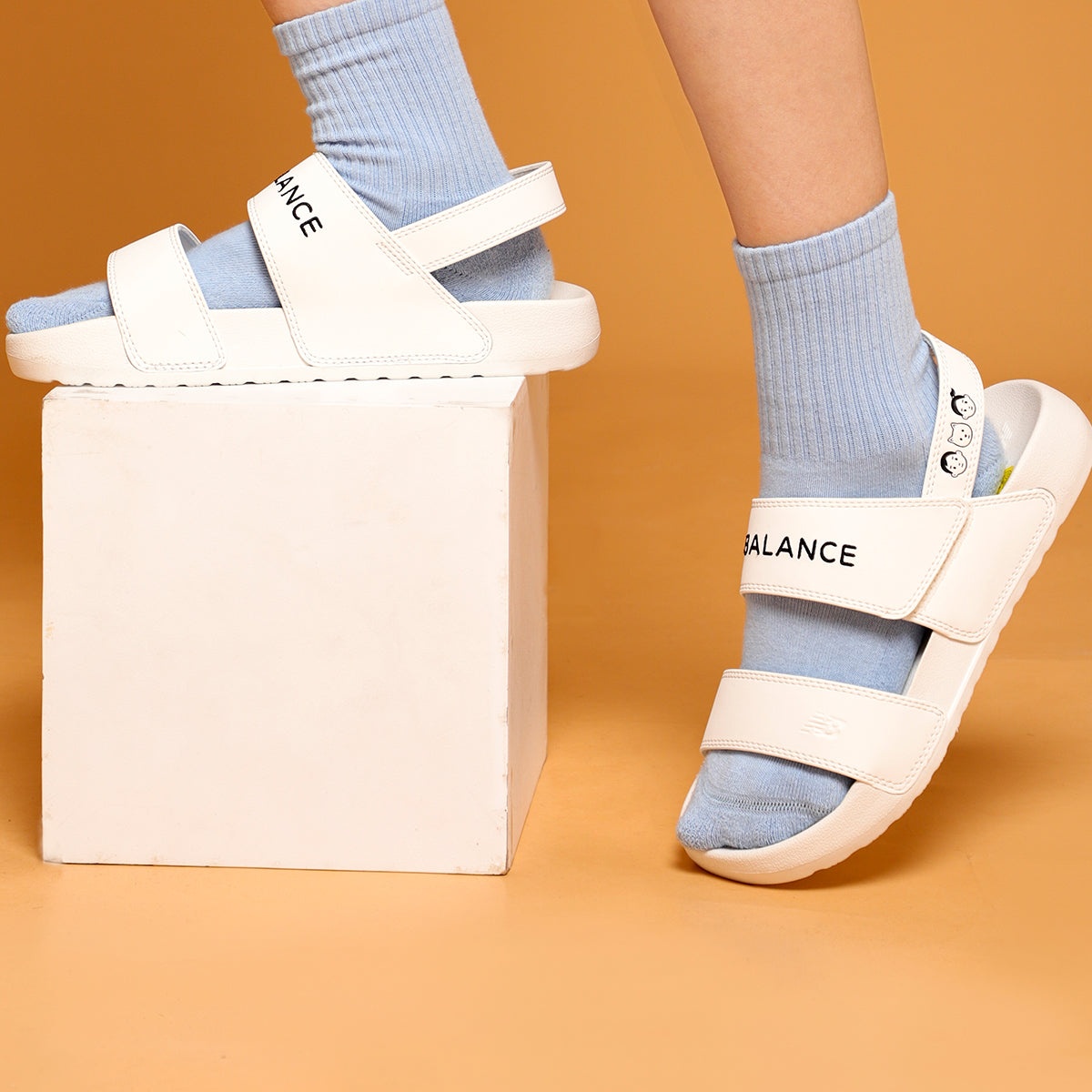 New Balance Noritake x New Balance Nclay Sports Sandal White SUFNCLAN - 9