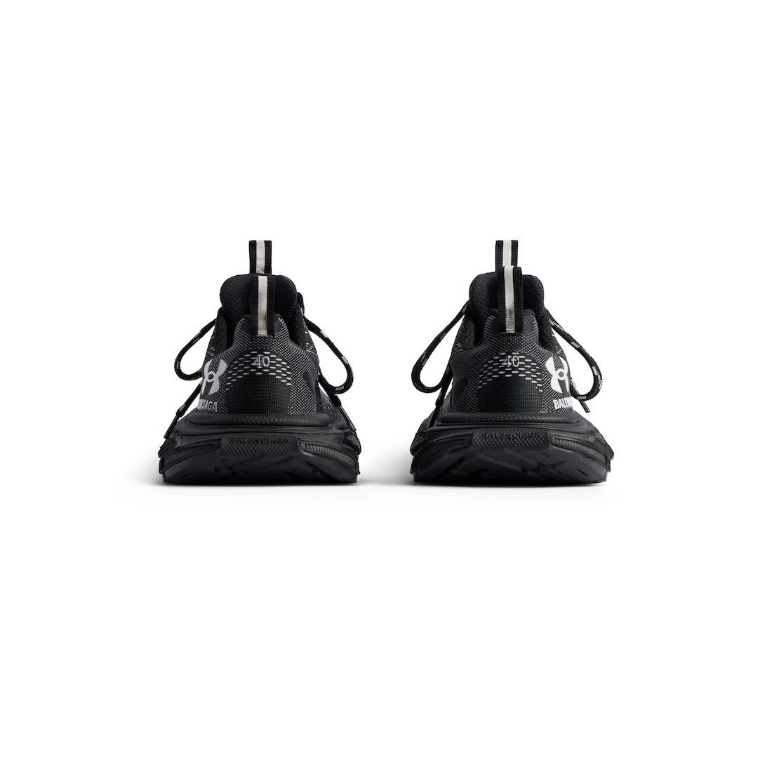 Men's Under Armour® 3xl Knit Sneaker in Black/white - 5