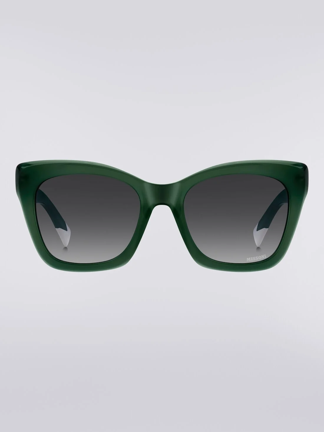 Rectangular acetate sunglasses - 1
