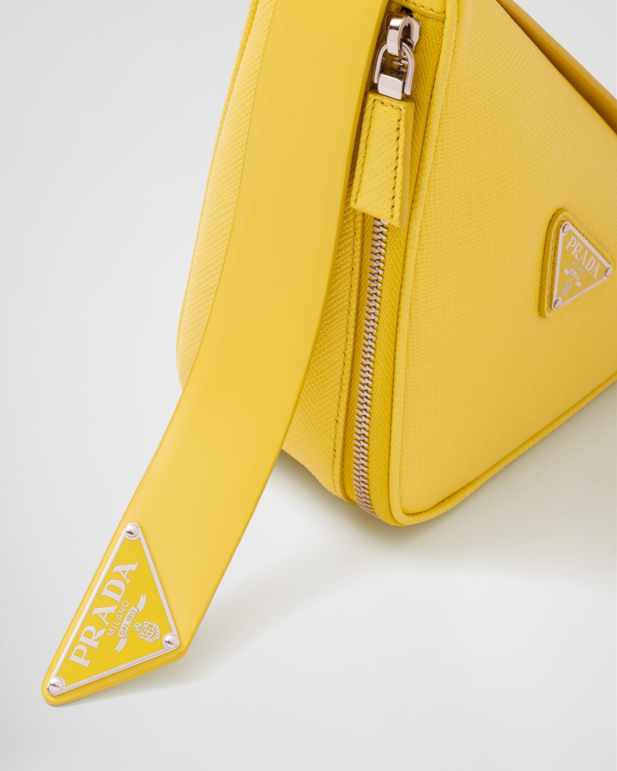 Saffiano leather belt bag - 6