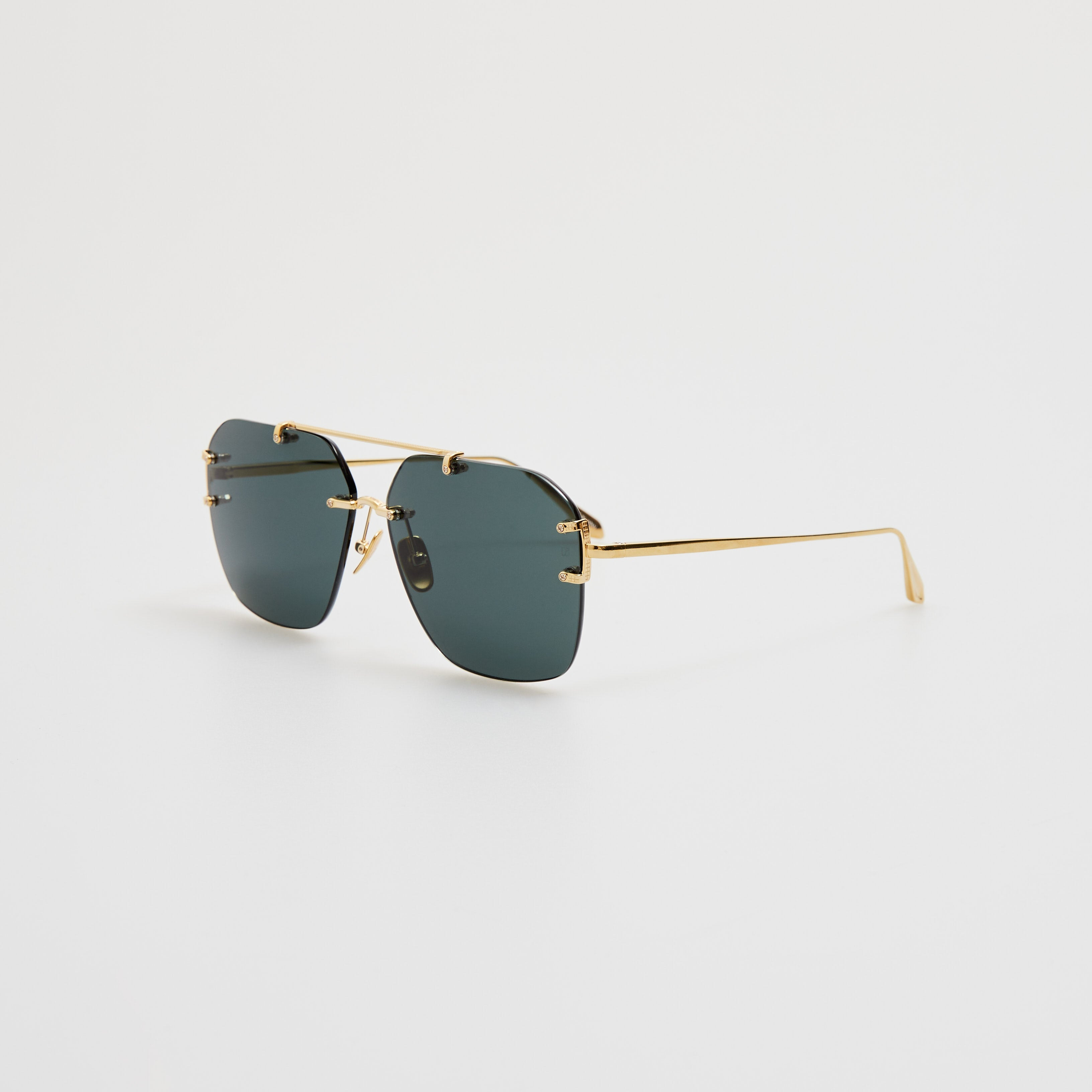 Reyner Sunglasses in Yellow Gold - 2