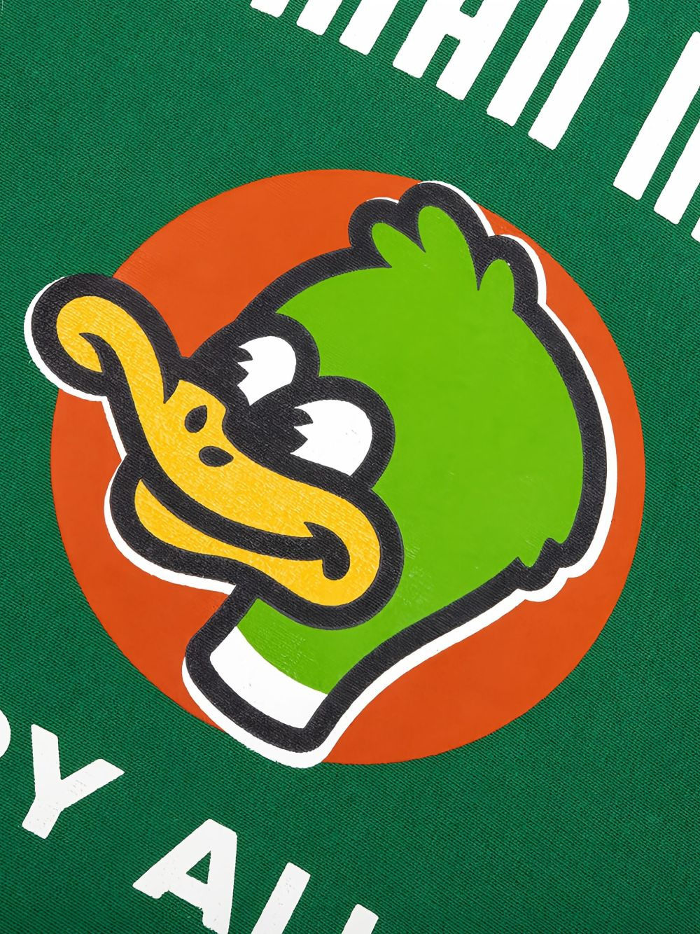 duck-logo heavyweight hoodie - 4