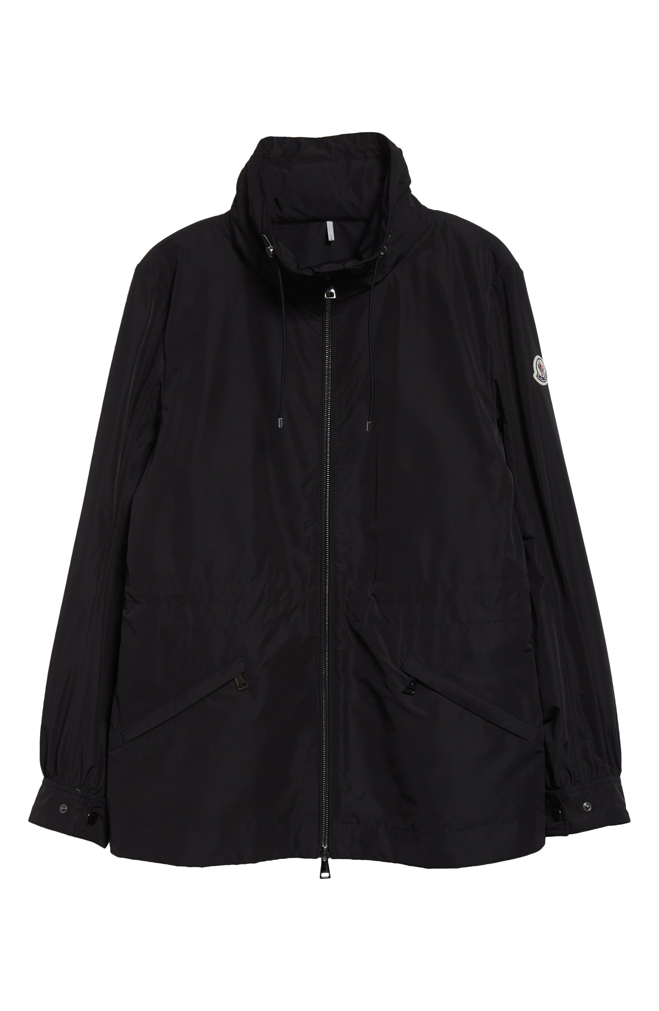Moncler Enet Technical Twill Jacket in Black at Nordstrom - 7