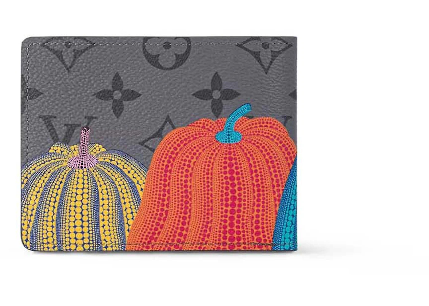 Louis Vuitton LV x YK Slender Wallet Pumpkin Print - 2