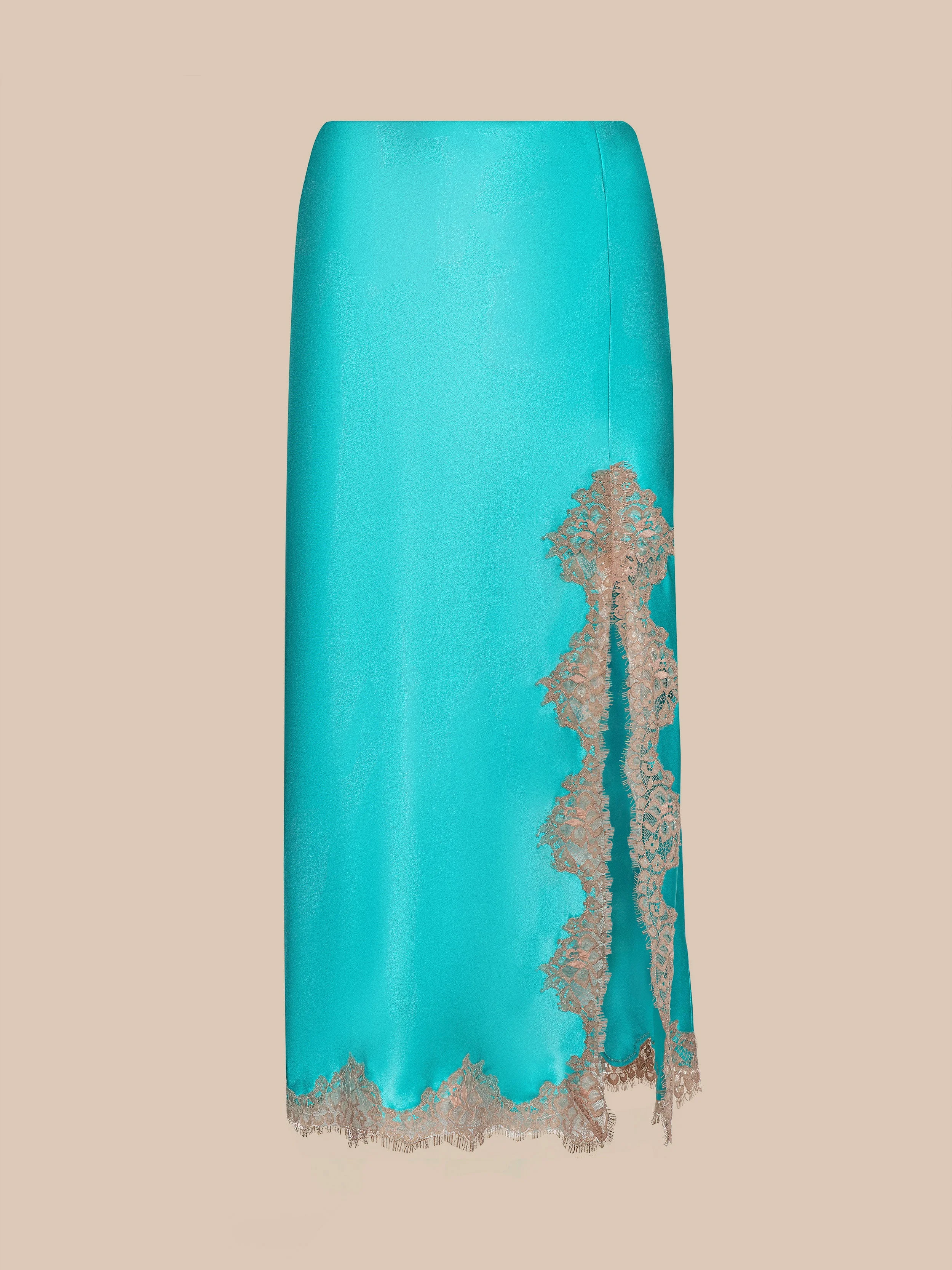 Tico Silk Lace Skirt - 1