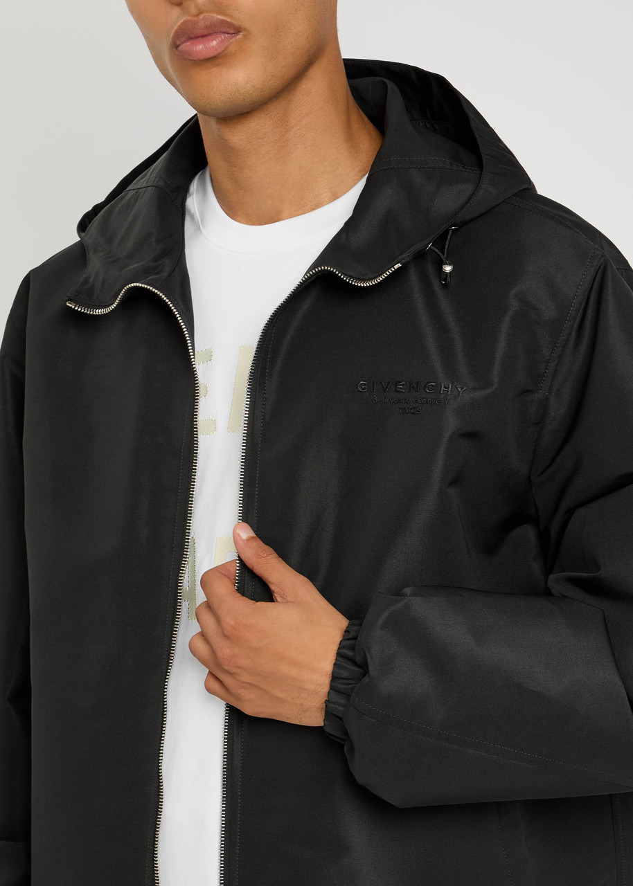 Givenchy Logo-embroidered Hooded Shell Jacket - 5