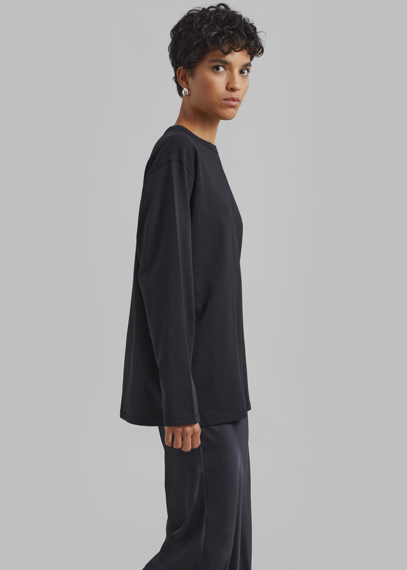 Bennett Long Sleeves Tee - Black 6