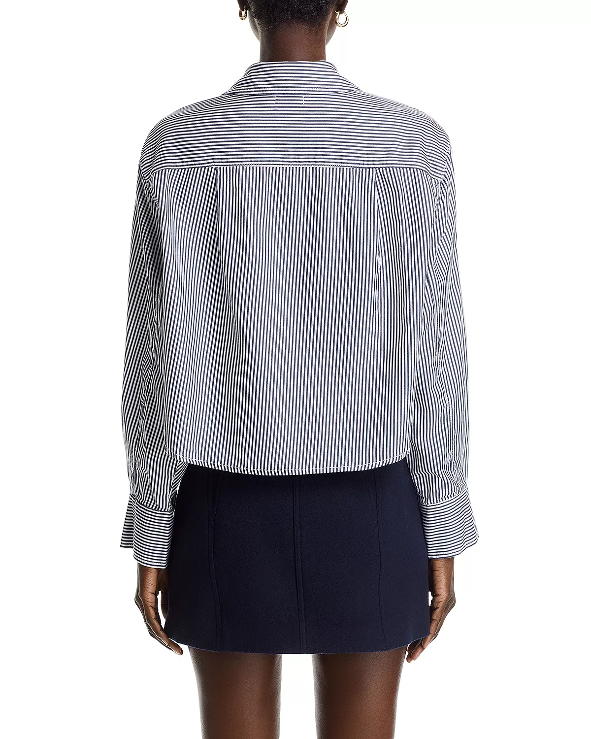 Renata Cotton Cropped Shirt - 3