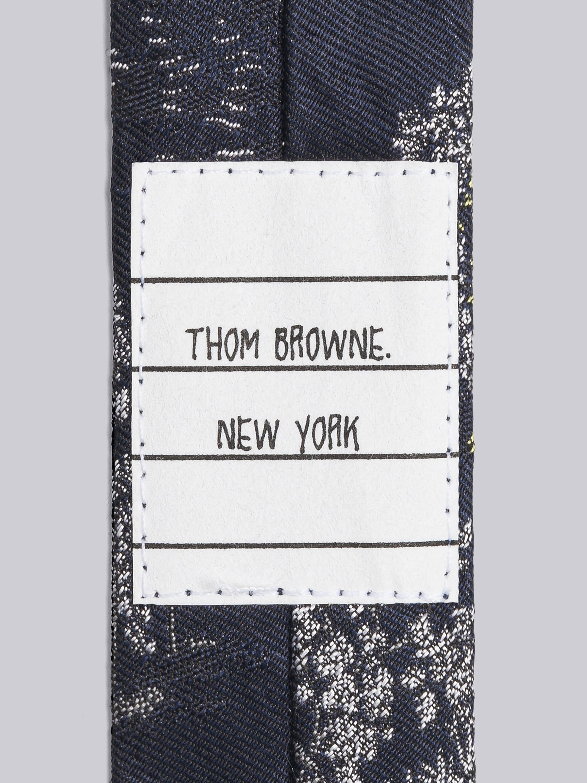 Toile Jacquard Stripe Classic Tie - 2