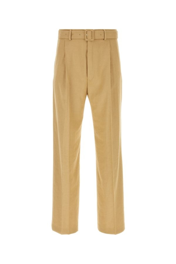 Dries Van Noten Man Camel Viscose Blend Pant - 1