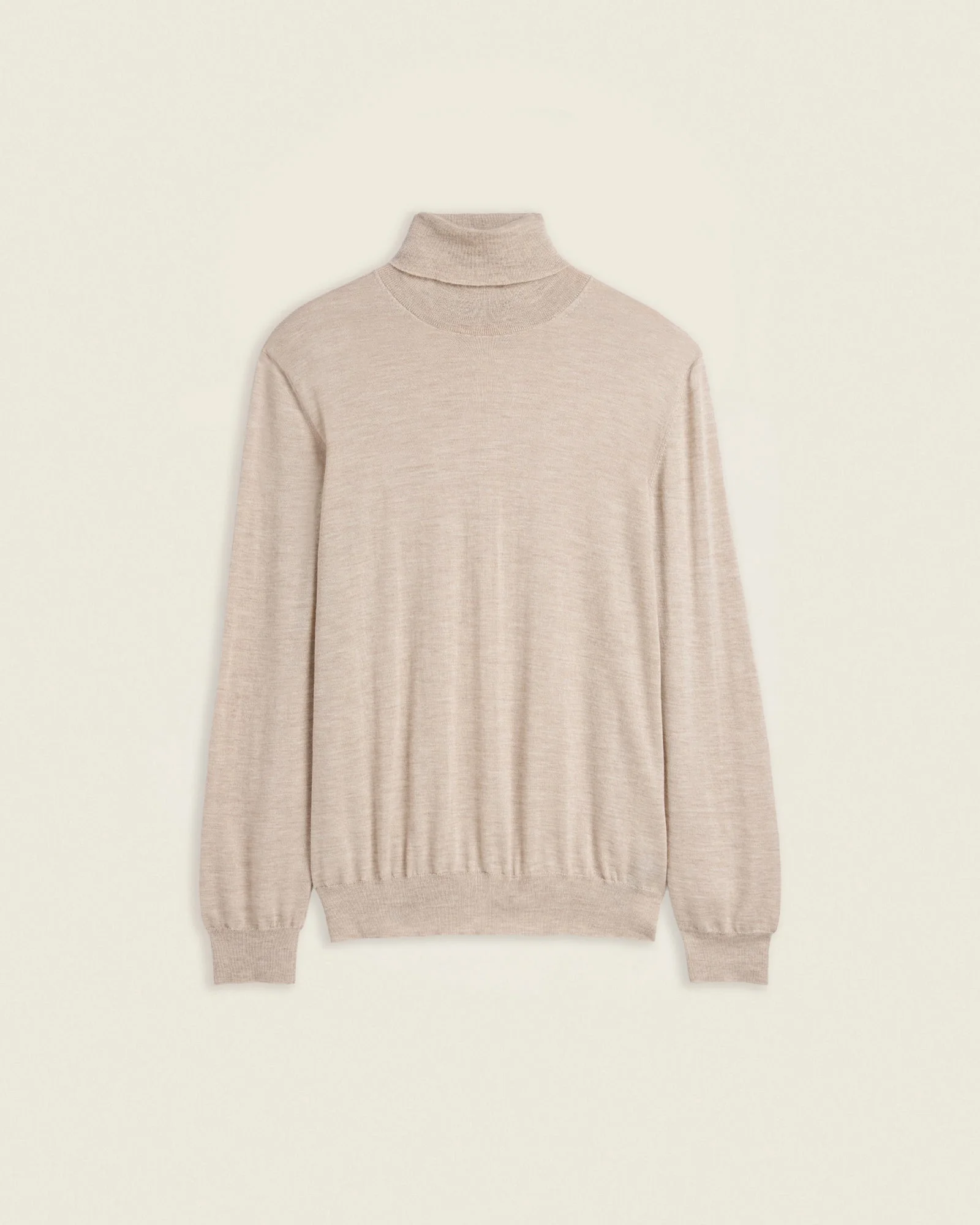 Cashmere and silk turtleneck sweater - 1