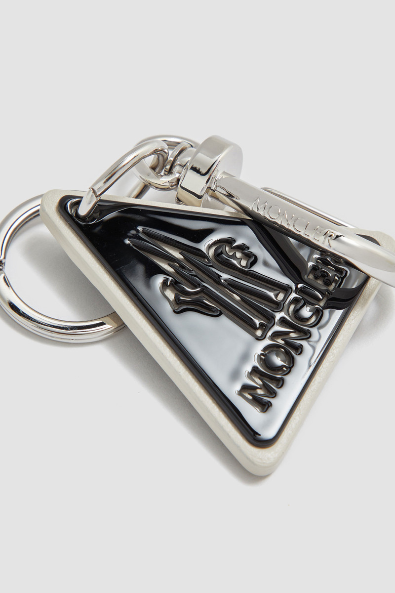 Leather Logo Key Ring 3
