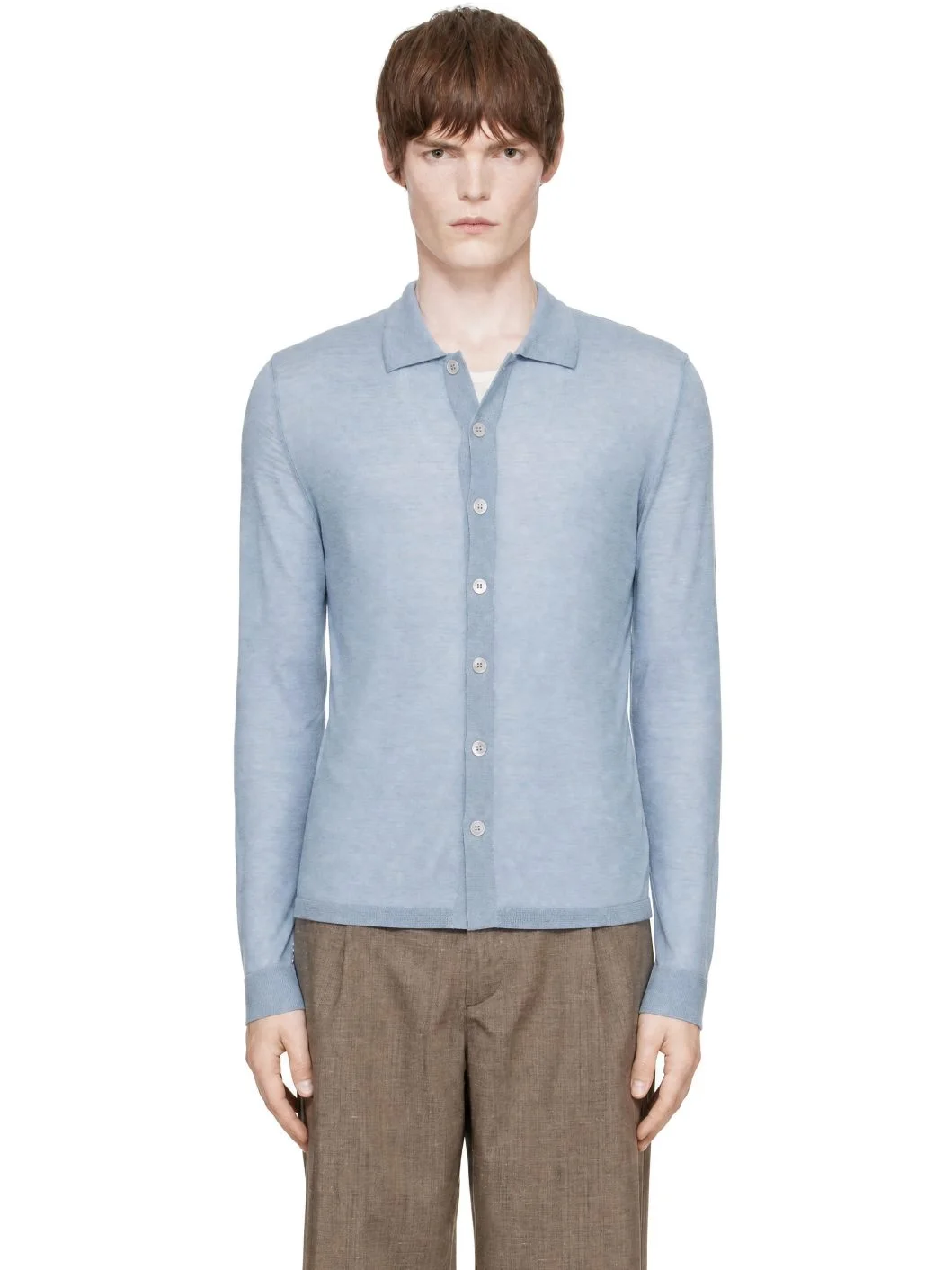 Blue Fall Cardigan - 1