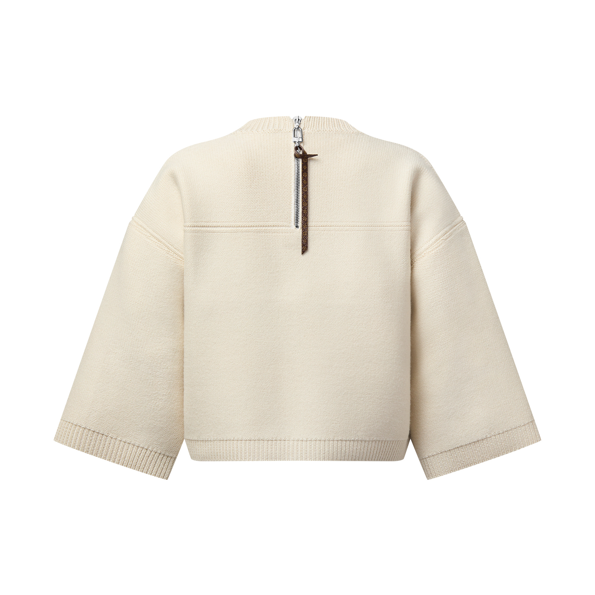 Boxy Compact Knit Pullover - 3