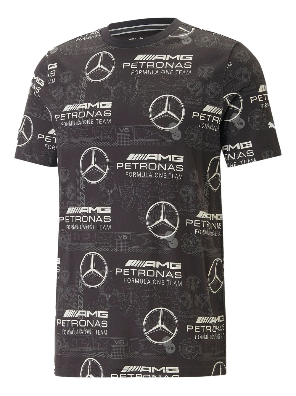 MapF1 Mercedes Aop  all-over-print T-shirt - 1