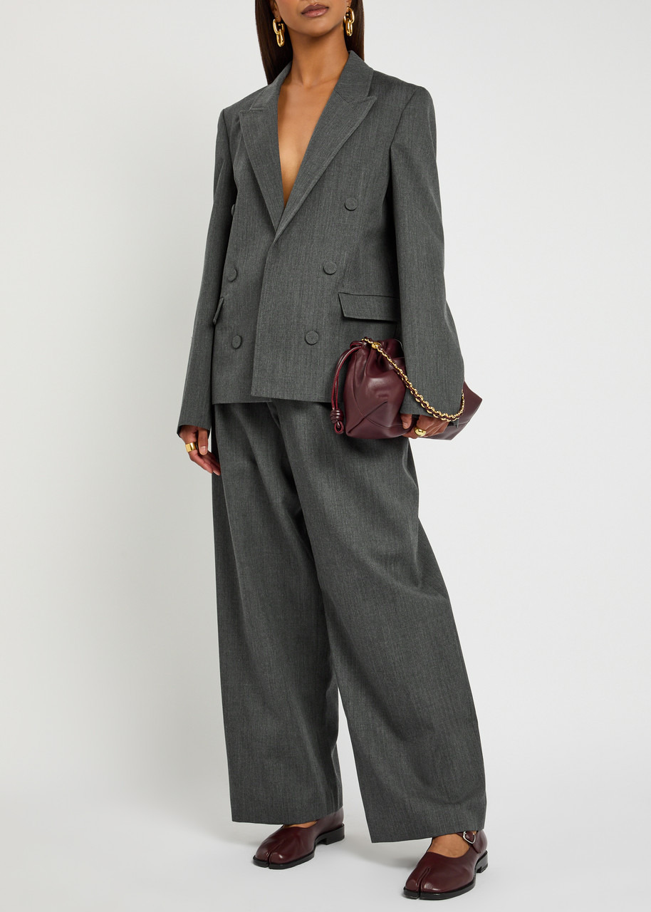 JW Anderson Double Breasted Tailored Wool Blazer - 4