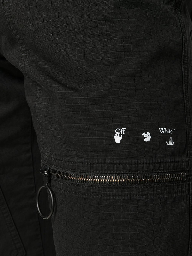 multi-pocket straight-leg jeans 5