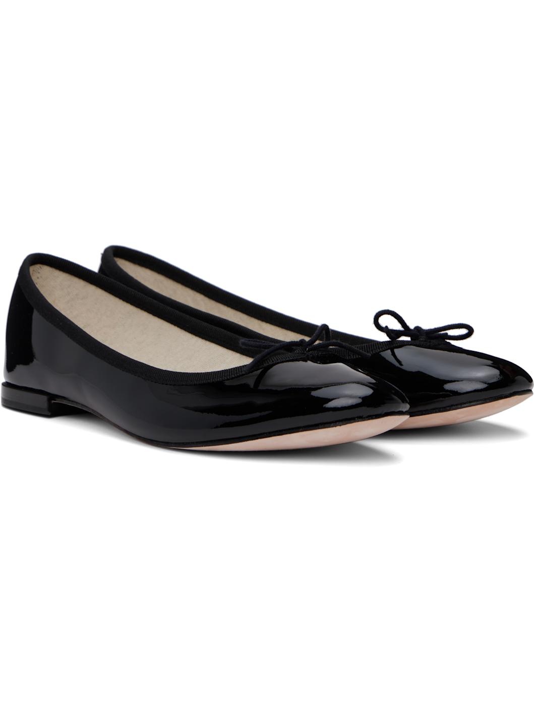 Black Cendrillon Ballerina Flats - 4