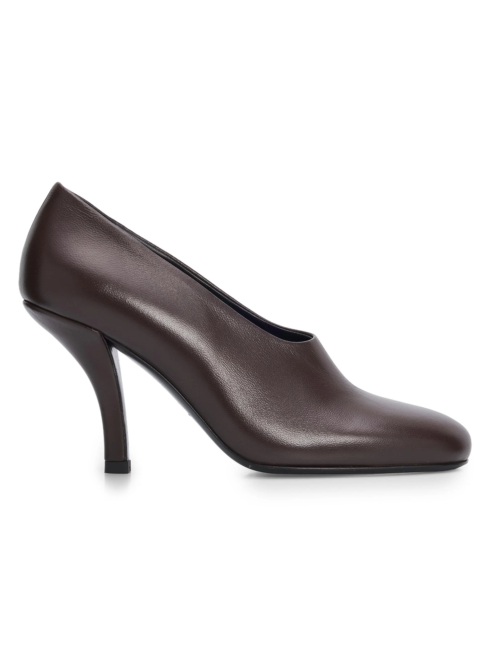 Women's Contour 85MM Leather Pumps - Bark - 1