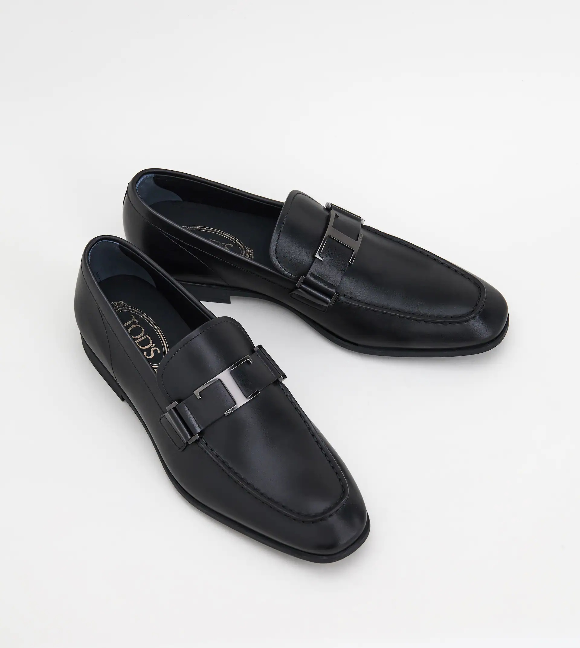 T TIMELESS LOAFERS IN LEATHER - BLACK - 2